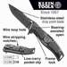 Electrician’s Bearing-Assisted Open Pocket Knife